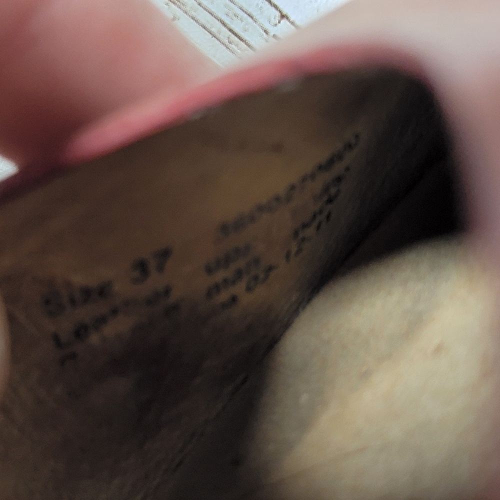Dansko Brown Leather Slingback Clogs - Picture 12 of 12